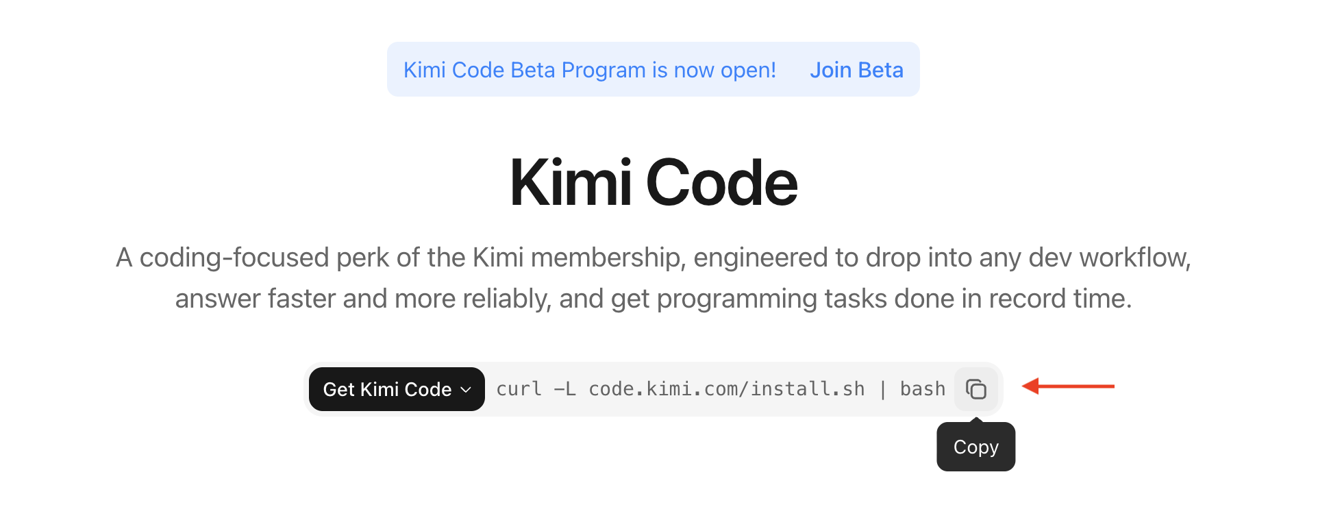 Installing Kimi Code CLI